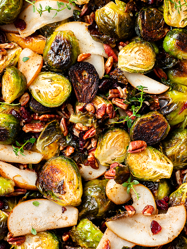 Autumn Harvest Brussels Sprouts