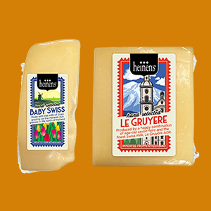 Heinen's Hand Selected Le Gruyere and Baby Swiss