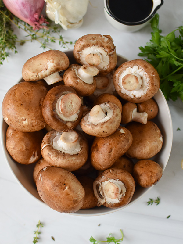 Roasted Balsamic Mushrooms