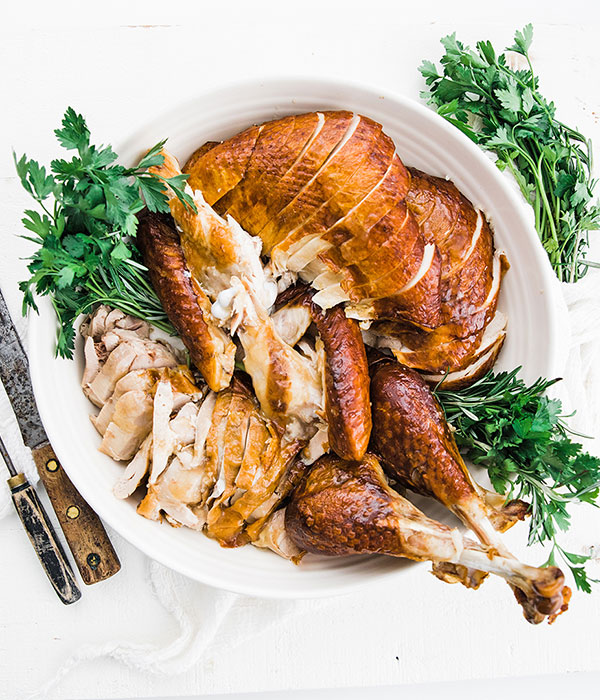 Carved Organic Turkey