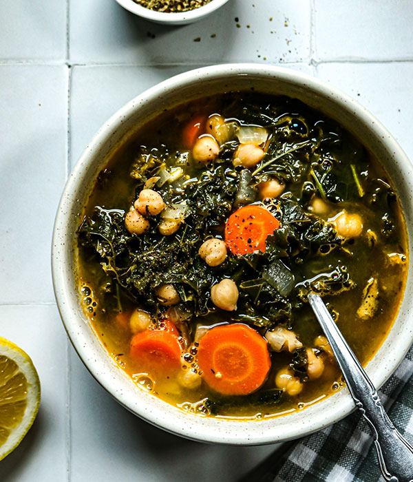 Chickpea Soup with Kale