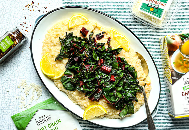 Lemon Risotto with Swiss Chard Heinen's Grocery Store