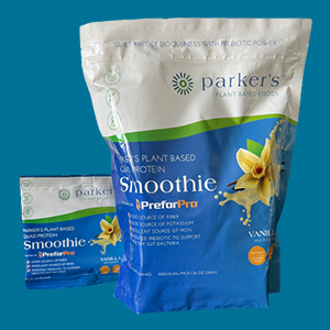 Parkers Plant Based Quad Protein Smoothie with PreforPro