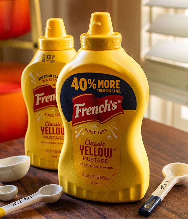 French's Mustard Bottles