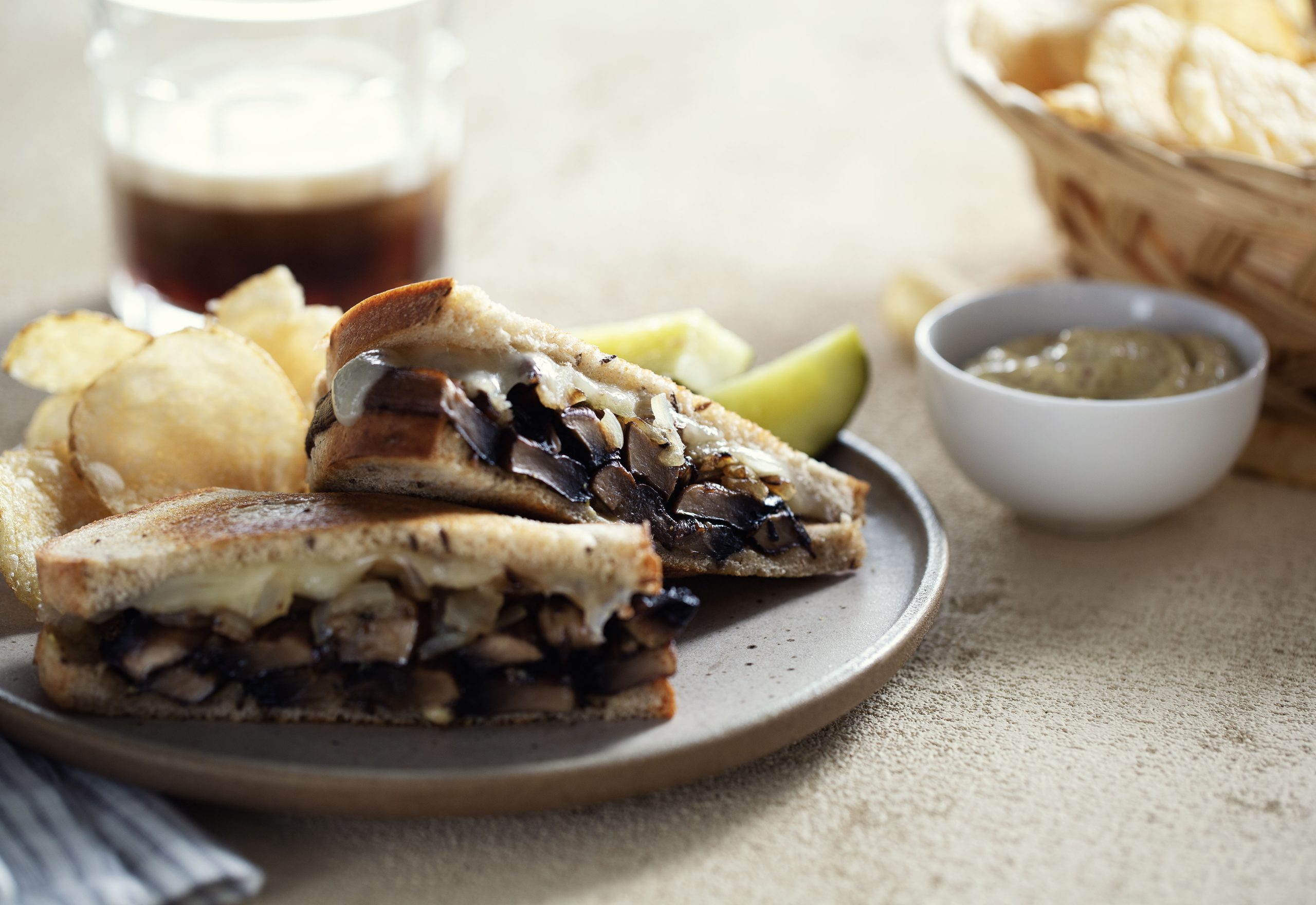 What's For Dinner? Portobello Patty Melt Heinen's Grocery Store