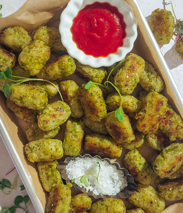 Baked Broccoli Tater Tots