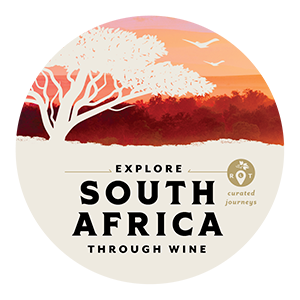 South African Wine Button