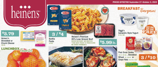Heinen;s Weekly Ad Image