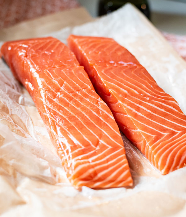 Fresh Alaska King Salmon
