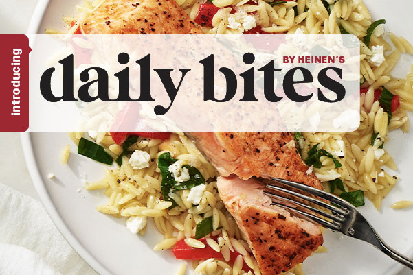 Heinen's Daily Bites Salmon and Orzo 