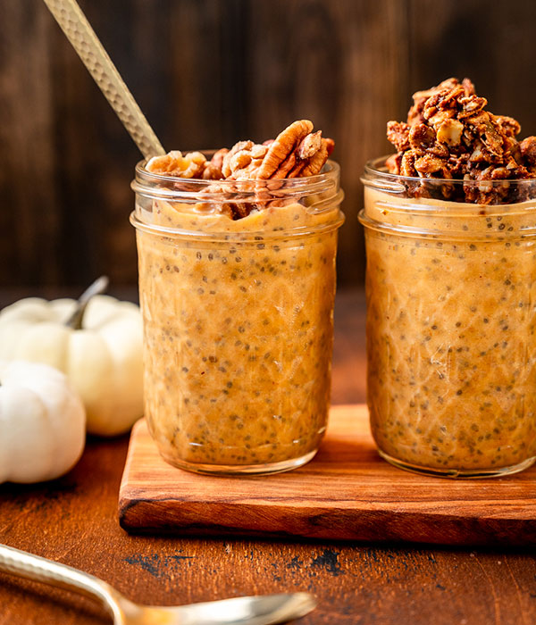 Pumpkin Chia Seed Pudding by Christina Musgrave