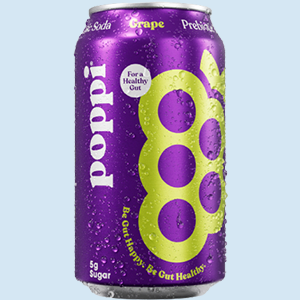 Poppi Prebiotic Grape Soda