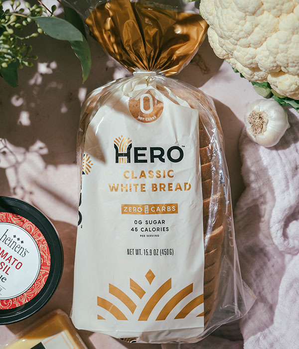 Hero Bread Loaf in Packaging