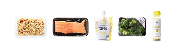 MIso Glazed Verlasso Salmon Bowl Ingredients