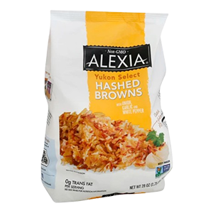 Alexia Frozen Hashed Brown Bag