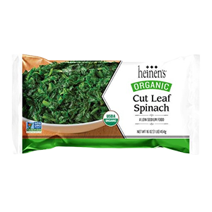Heinen's Frozen Cut Leaf Spinach Bag