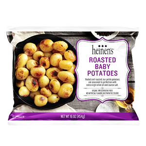 Heinen's Frozen Roasted Baby Potatoes Bag