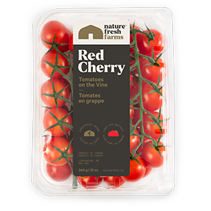 Nature Fresh Farms Red Cherry Tomatoes On the Vine in Package