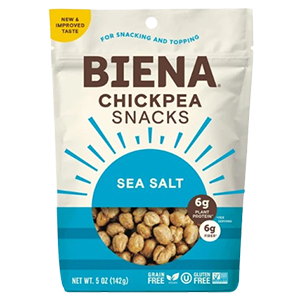 A Bag of Biena Chickpea Sancks