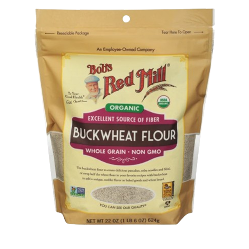 A Bag of Bob's Red Mill Buckwheat Flour