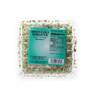 Broccoli Sprouts in Packaging